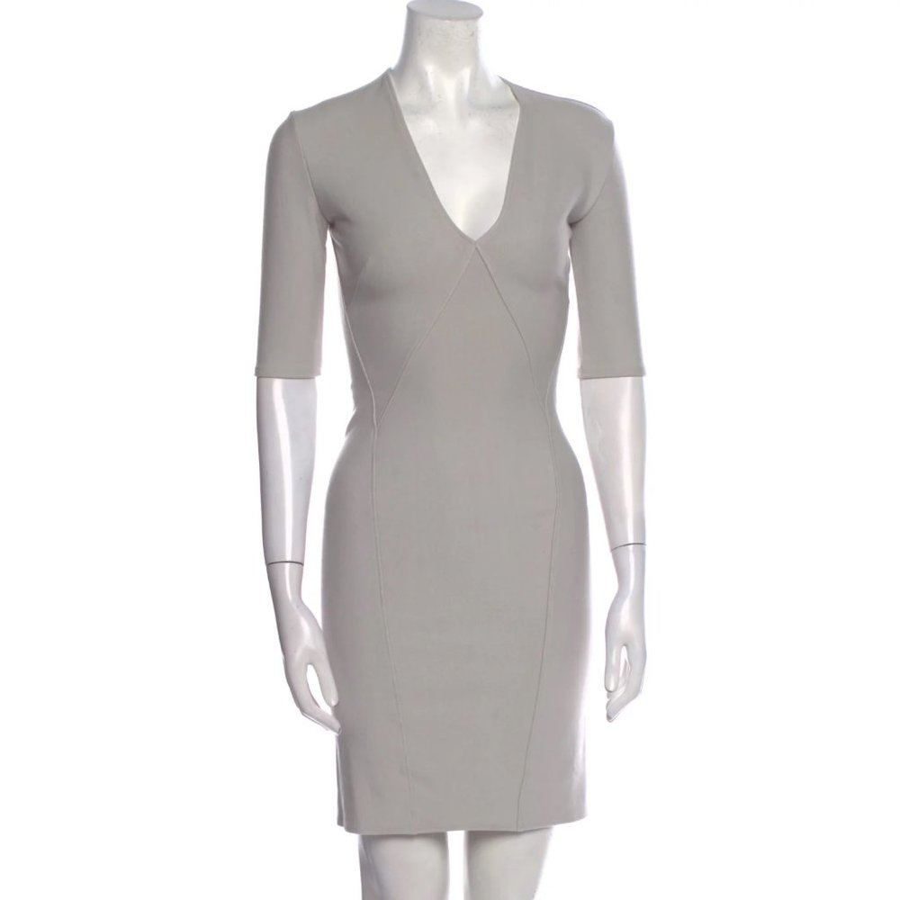 NWT HELMUT LANG V-Neck Mini Dress
